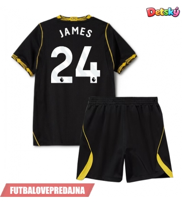 Lacne Dětský Futbalové dres Chelsea Reece James #24 2026-27 Krátky Rukáv - Preč (+ trenírky)